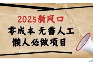 2025新风口，懒人必做项目，浏览器全自动掘金【揭秘】