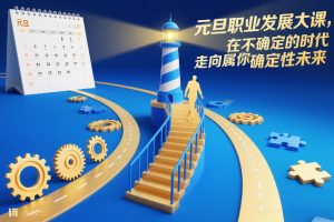 元旦职业发展大课，在不确定的时代，走向属于你的确定性未来