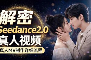 Seedance 2.0解密教程：零基础制作真人MV全流程