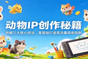 动物IP创作秘籍：拆解三大核心技法，零基础打造高流量萌宠短剧
