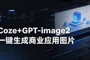 【Coze工作流搭建实操教程】coze+GPT-image2一键生成商业应用图片，全流程保姆级教学