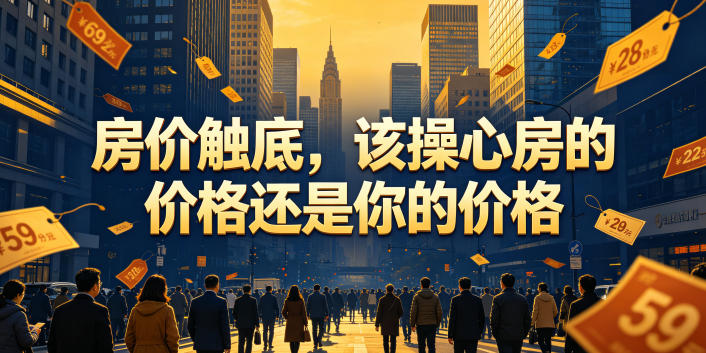 付费文章：房价触底，该操心房的价格还是你的价格