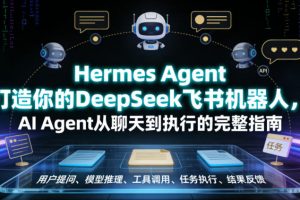 Hermes Agent打造你的DeepSeek飞书机器人，AI Agent从聊天到执行的完整指南