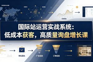 国际站运营实战系统：低成本获客，高质量询盘增长课（更新26年）