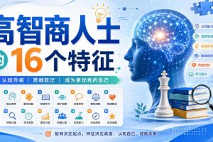 付费文章:高智商人士的16个特征